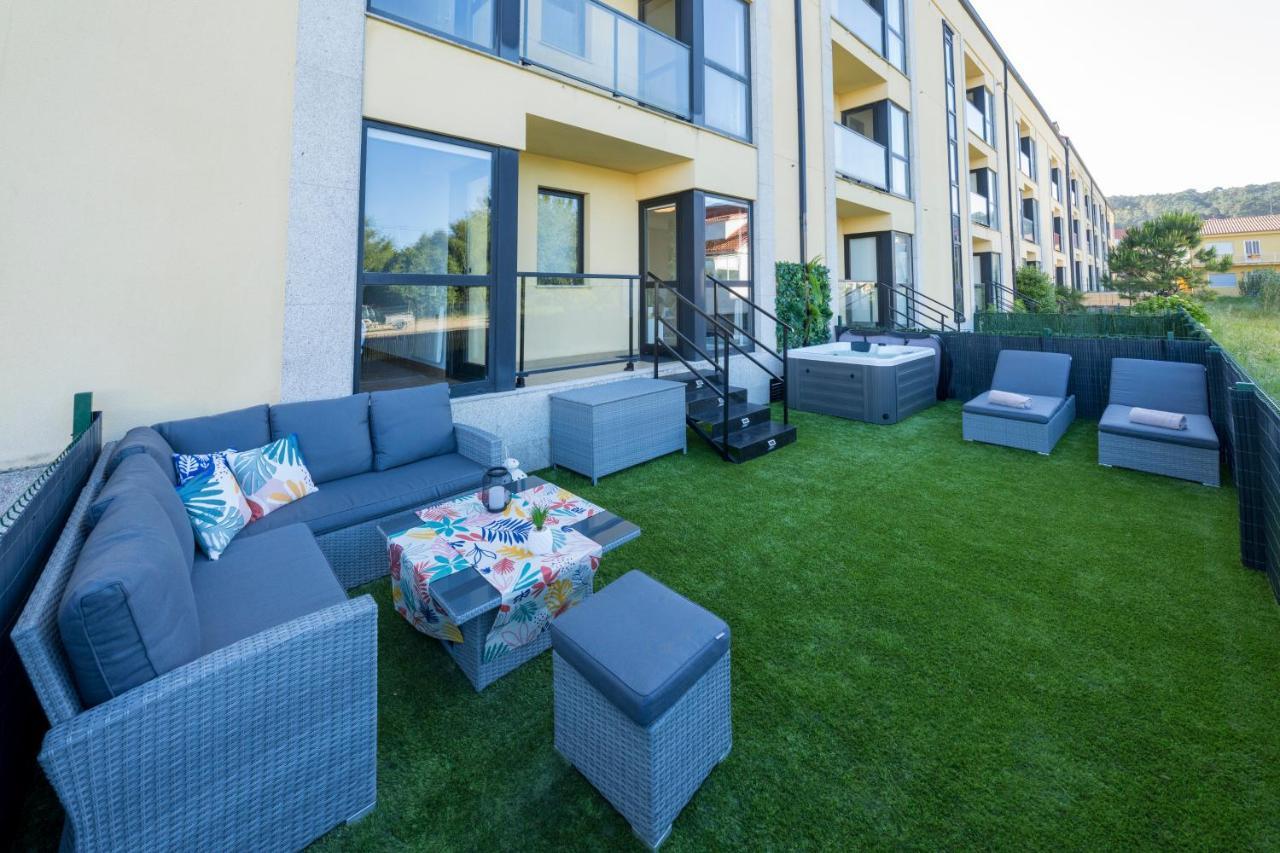 Garden Fisterra - Jacuzzi, Jardin Privado Y Vista Mar Apartment Exterior photo