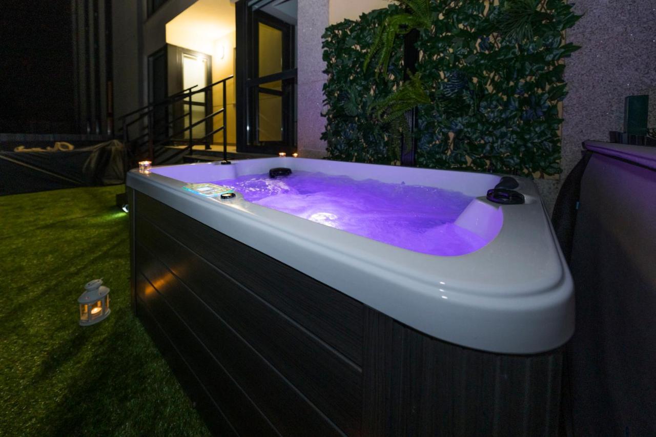 Garden Fisterra - Jacuzzi, Jardin Privado Y Vista Mar Apartment Exterior photo