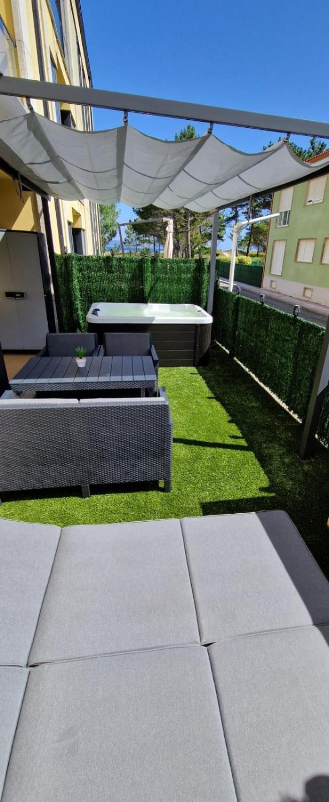 Garden Fisterra - Jacuzzi, Jardin Privado Y Vista Mar Apartment Exterior photo